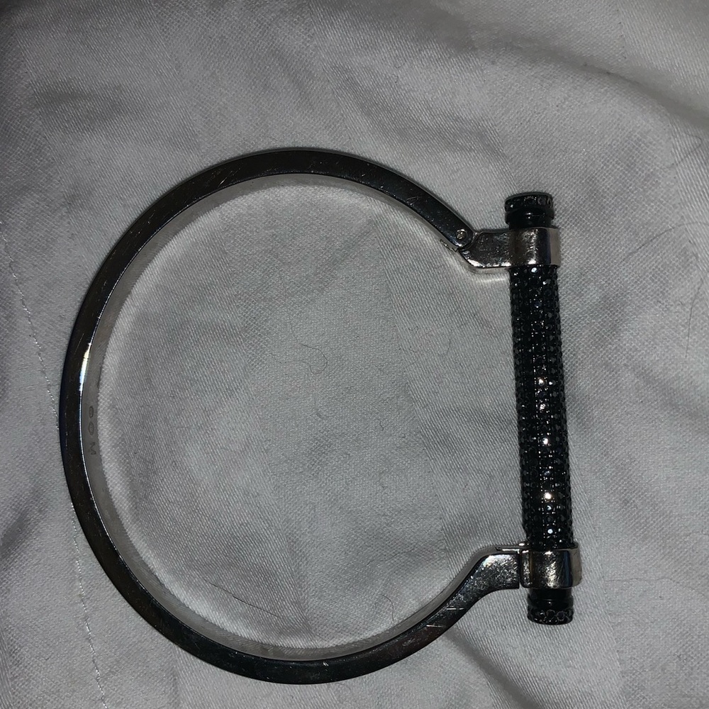 Black Swarovski bracelet